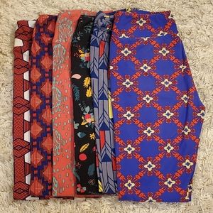 Lularoe Leggings 6 Pair